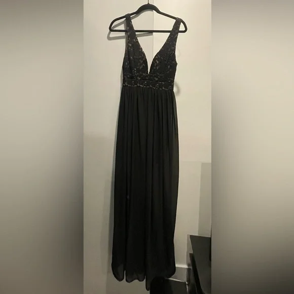 Ark & Co Dresses | Ark & Co Black Lacey Dress | Color: Black/Cream | Size: S | Jackiehyang's Closet